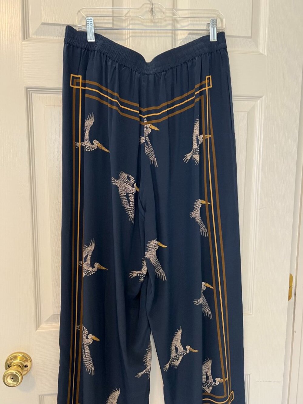 BILLY REID Silk Pelican Lounge Pant (NWT) - Picture 4 of 7